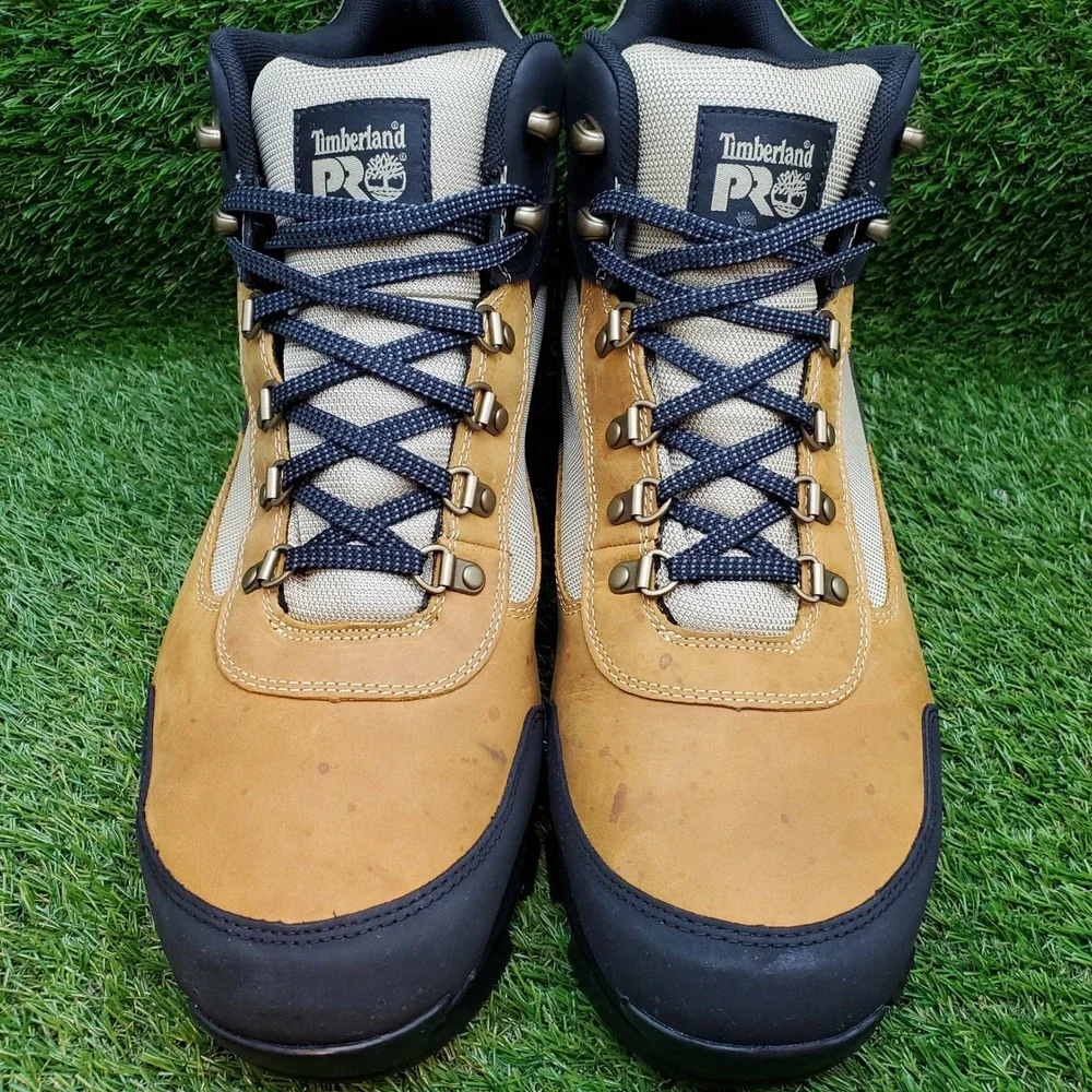 Timberland PRO Keele Ridge SIZE 15 Men's Steel Toe Waterproof Boots Wheat
